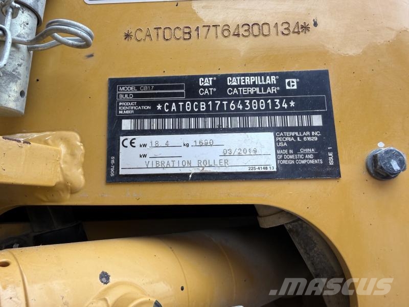 CAT CB17 Compactadores para terra