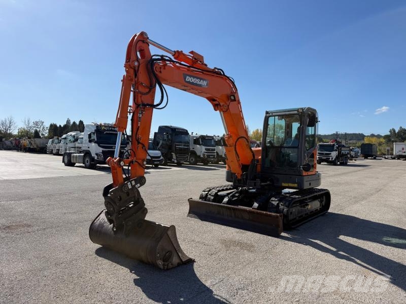 Doosan DX 85 R حفارات صغيرة أقل من 7 طن (حفارات صغيرة)