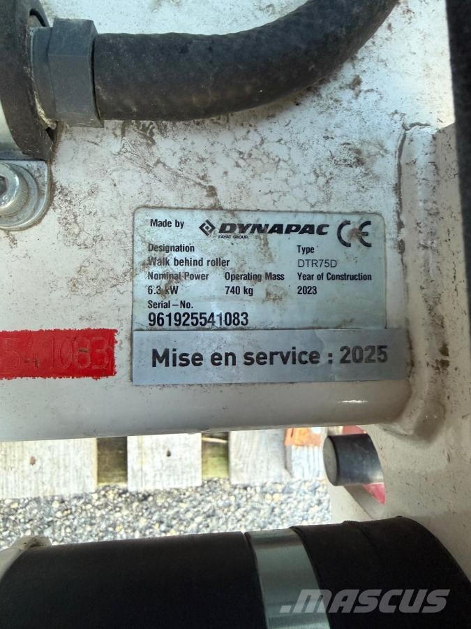 Dynapac DTR75D Augsnes blīvētāji