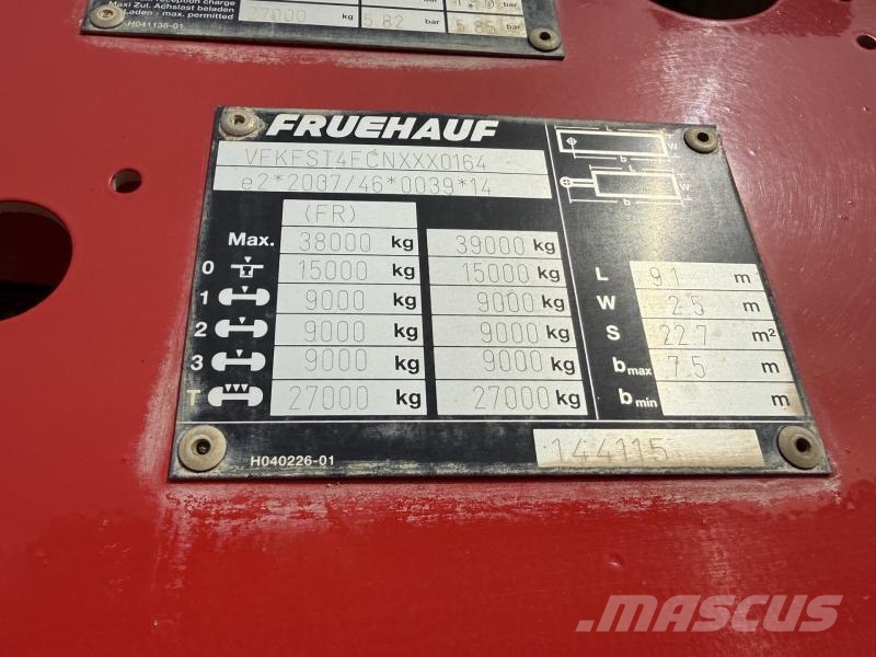 Fruehauf Optisteel Semi Reboques Basculantes