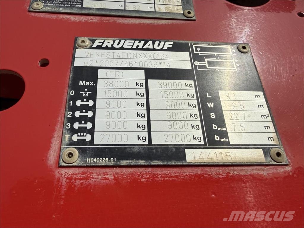Fruehauf Semi-Reboque Semi Reboques Basculantes