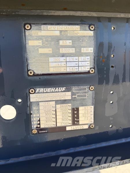 Fruehauf Semi-Reboque نصف مقطورات قلابة