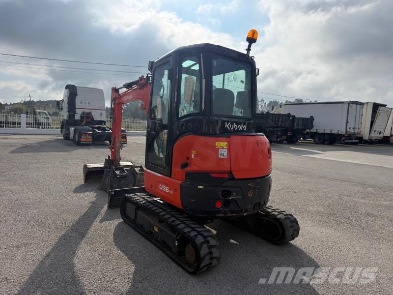 Kubota Series U Minikoparki