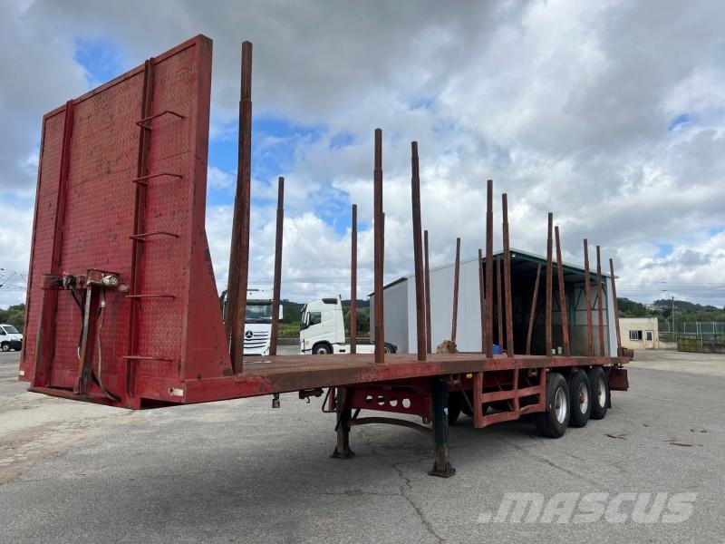 Lecitrailer Semi-Reboque Tomruk çekicileri