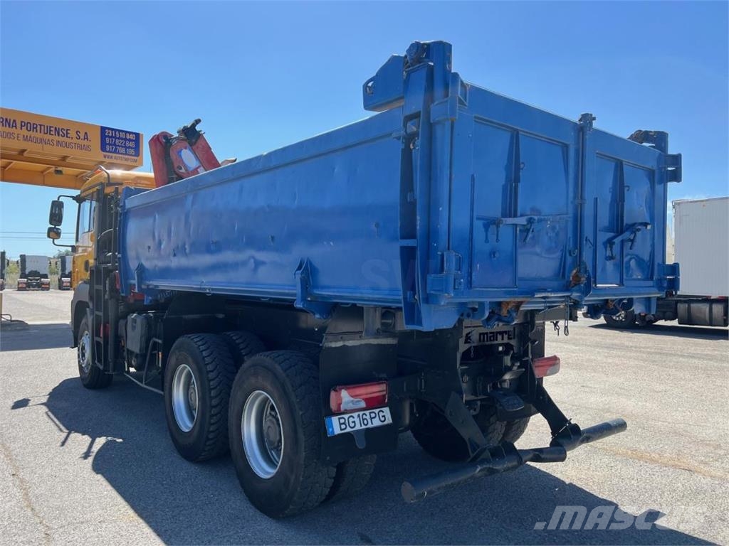 MAN TGA 33.360 Damperli kamyonlar