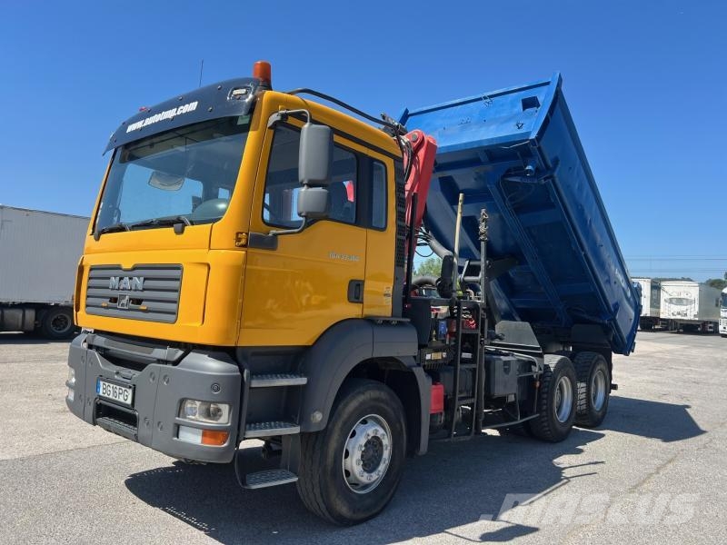 MAN TGA 33.360 Damperli kamyonlar