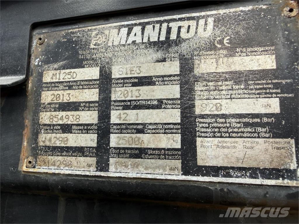Manitou MI 25 D Empilhadores - Outros