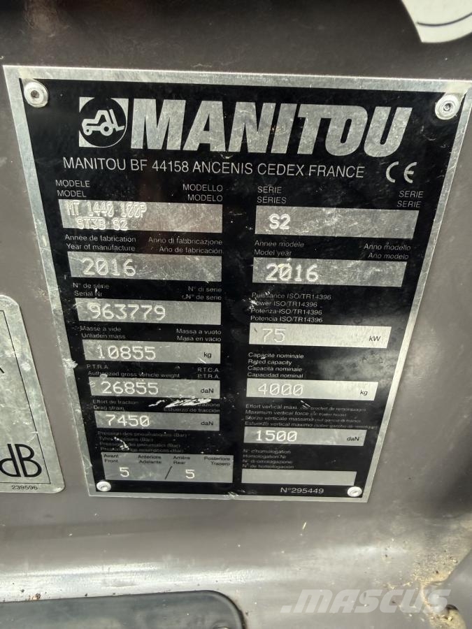 Manitou MRT 1840 EASY Kurottajat