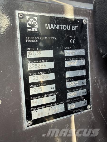 Manitou MSI 35 Gaffeltrucks - andre