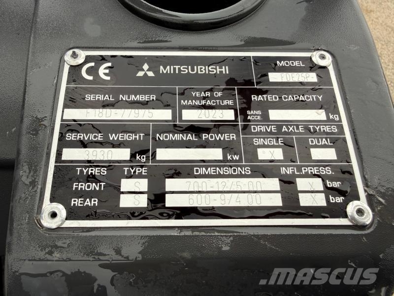 Mitsubishi FDE 25 Targoncák-Egyéb