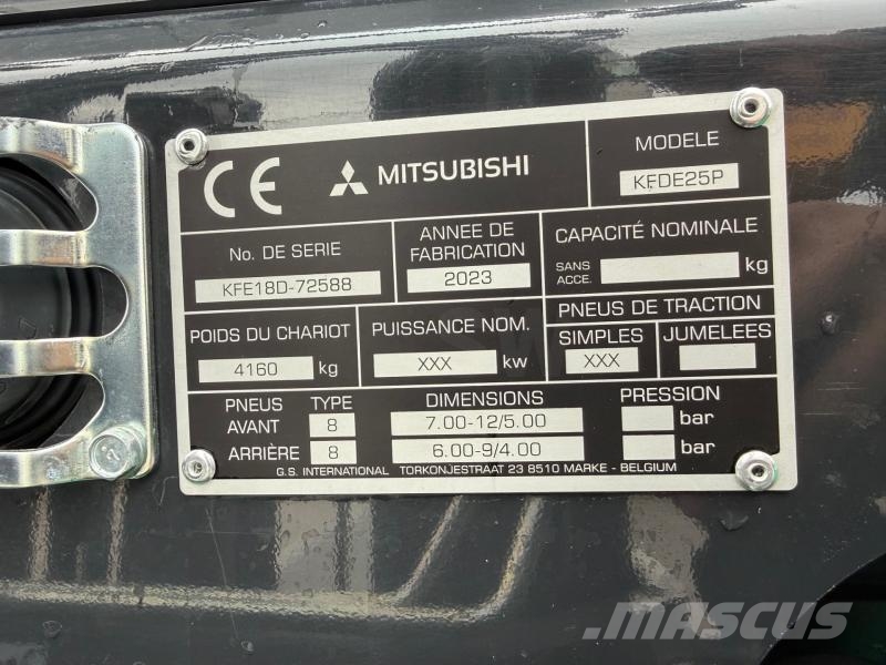 Mitsubishi FDE 25 Viličari - ostalo