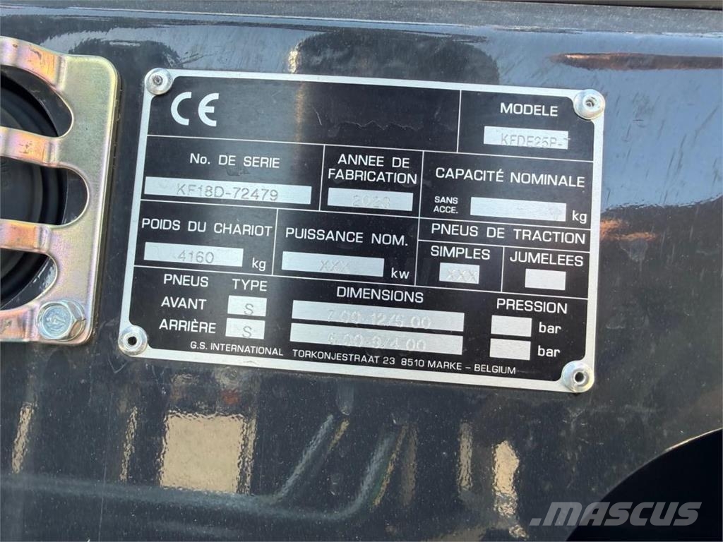 Mitsubishi FDE 25 Empilhadores - Outros