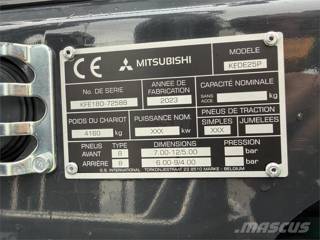 Mitsubishi FDE 25 Empilhadores - Outros