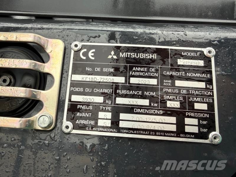 Mitsubishi FDE 25 堆高機(叉車)-其他