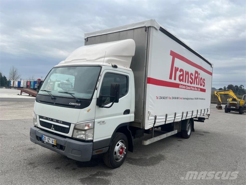 Mitsubishi Fuso Canter 7C15 Camiões caixa cortinas laterais