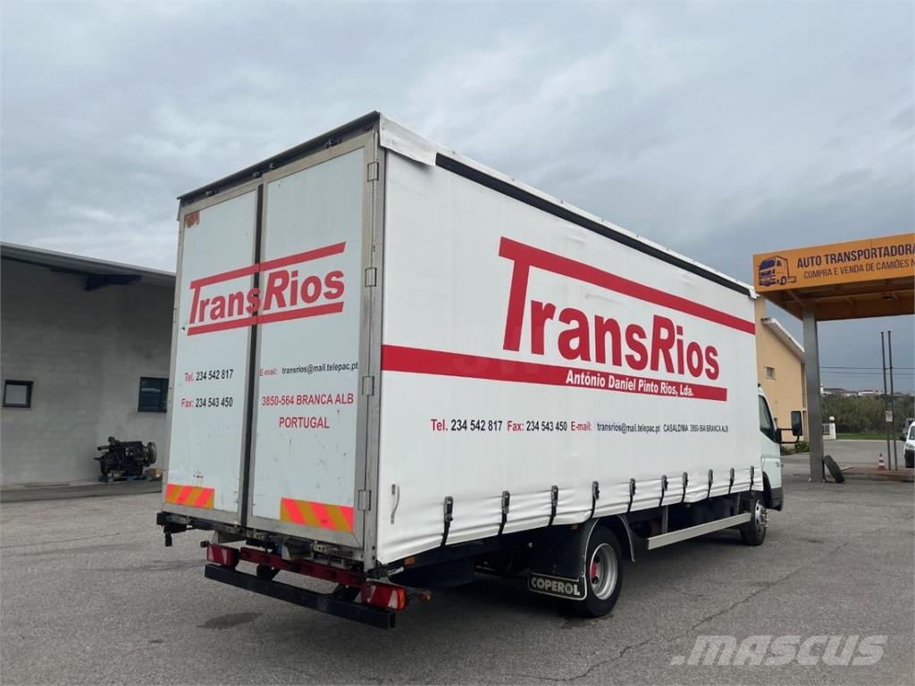 Mitsubishi Fuso Canter 7C15 Camiões caixa cortinas laterais