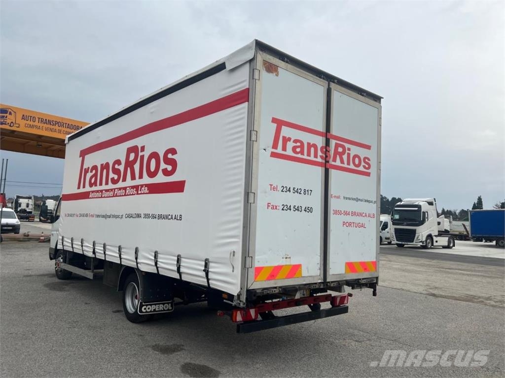 Mitsubishi Fuso Canter 7C15 Curtainsider trucks