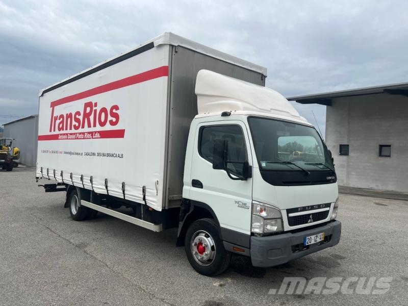 Mitsubishi Fuso Canter 7C15 Camiões caixa cortinas laterais