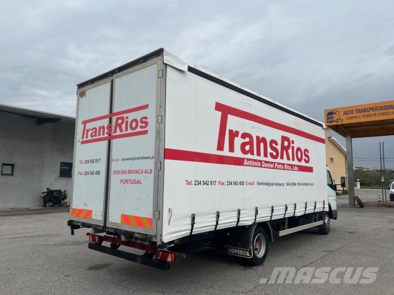 Mitsubishi Fuso Canter 7C15 Curtainsider trucks