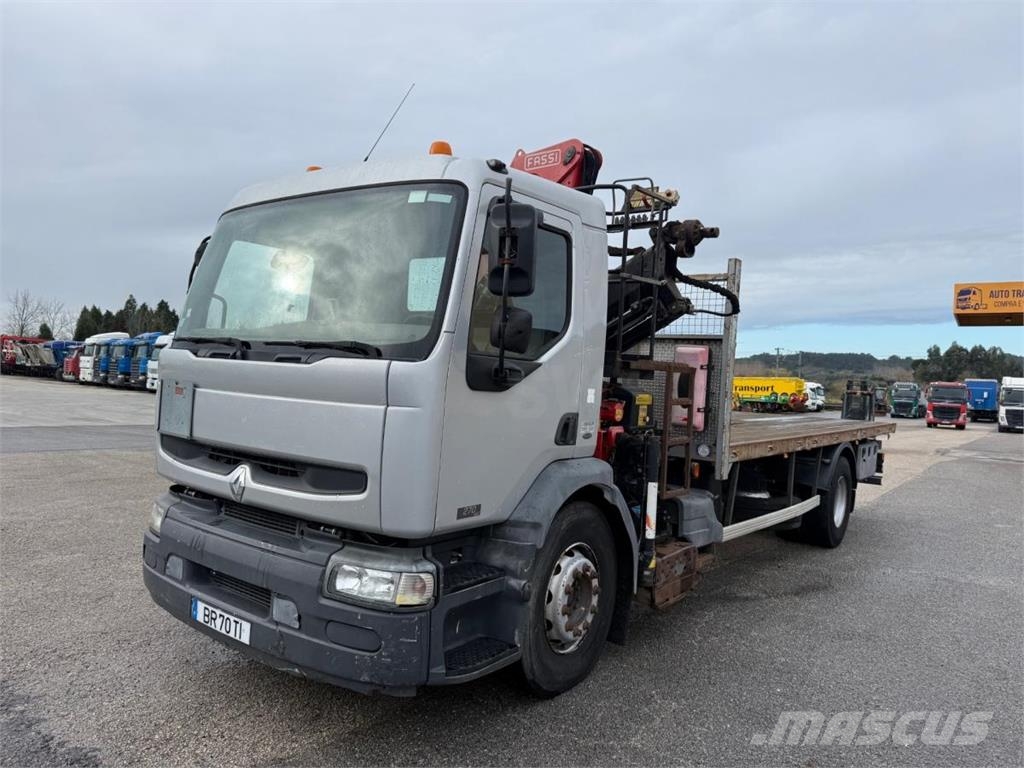 Renault Premium 270 DCI Crane trucks