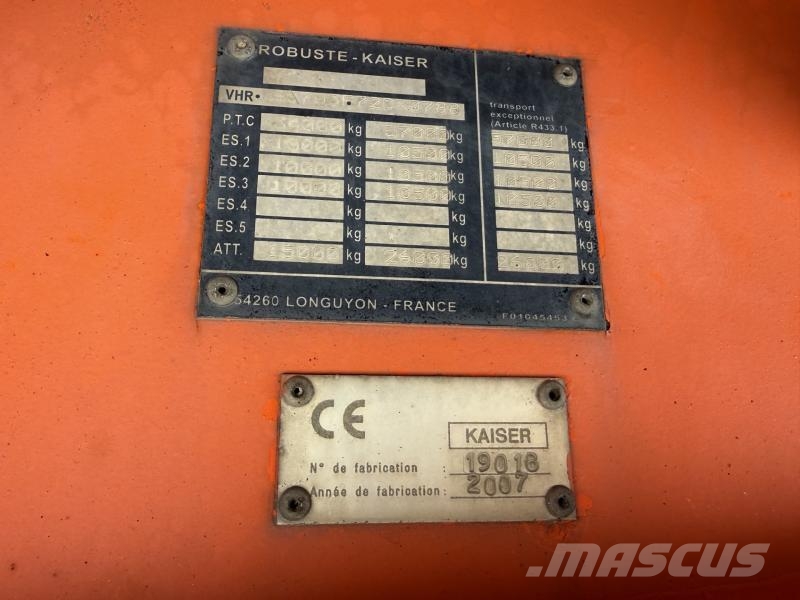 Robuste Kaiser Semi-Reboque Semirremolques para transporte de vehículos