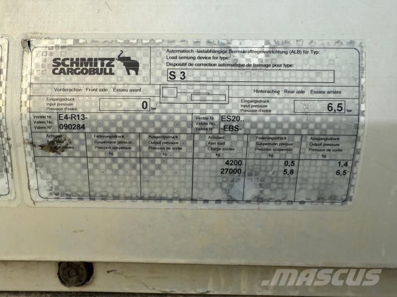 Schmitz Cargobull Semi-Reboque Poluprikolice sa ceradom
