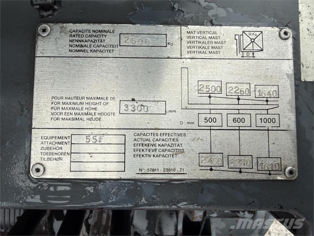 Toyota 6 FDF 25 Autokrāvēji - citi