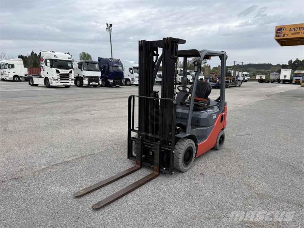Toyota 8 FDF 18 Forklift trucks - others