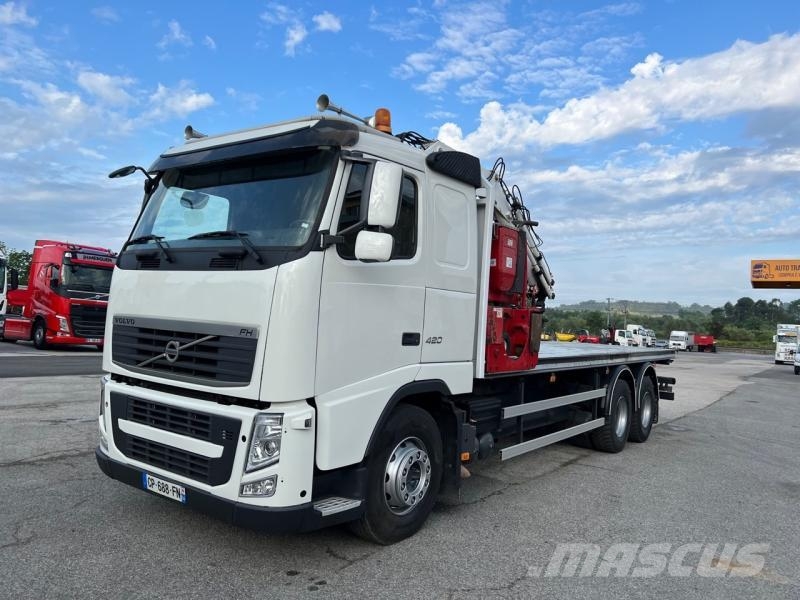 Volvo FH13 420 Autojeřáby, hydraulické ruky