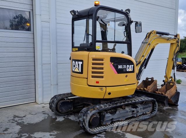 CAT 302.7D حفارات صغيرة أقل من 7 طن (حفارات صغيرة)
