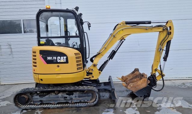 CAT 302.7D حفارات صغيرة أقل من 7 طن (حفارات صغيرة)