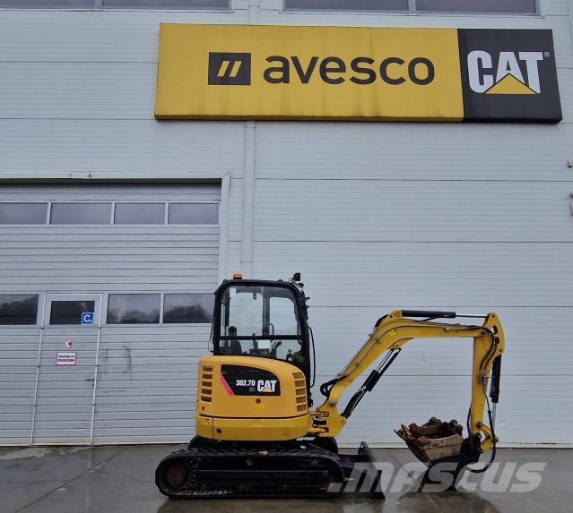CAT 302.7D حفارات صغيرة أقل من 7 طن (حفارات صغيرة)