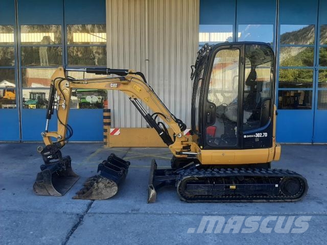 CAT 302.7D CR / PT MS03 Мини-экскаваторы