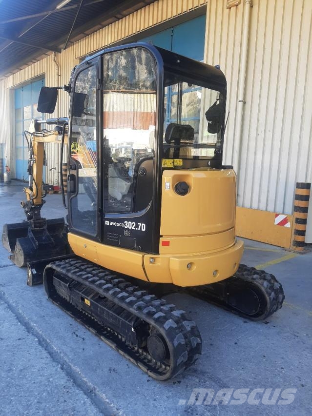 CAT 302.7D CR / PT MS03 Мини-экскаваторы