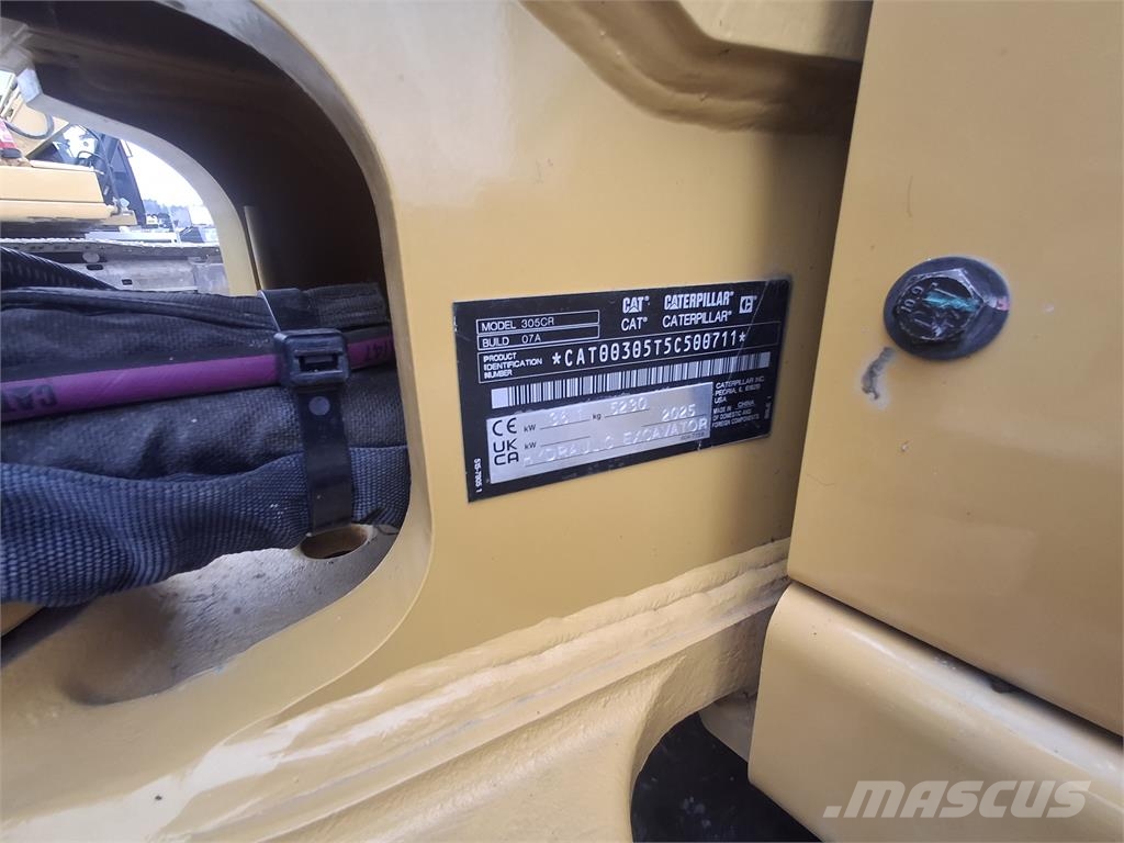 CAT 305-07CR حفارات صغيرة أقل من 7 طن (حفارات صغيرة)