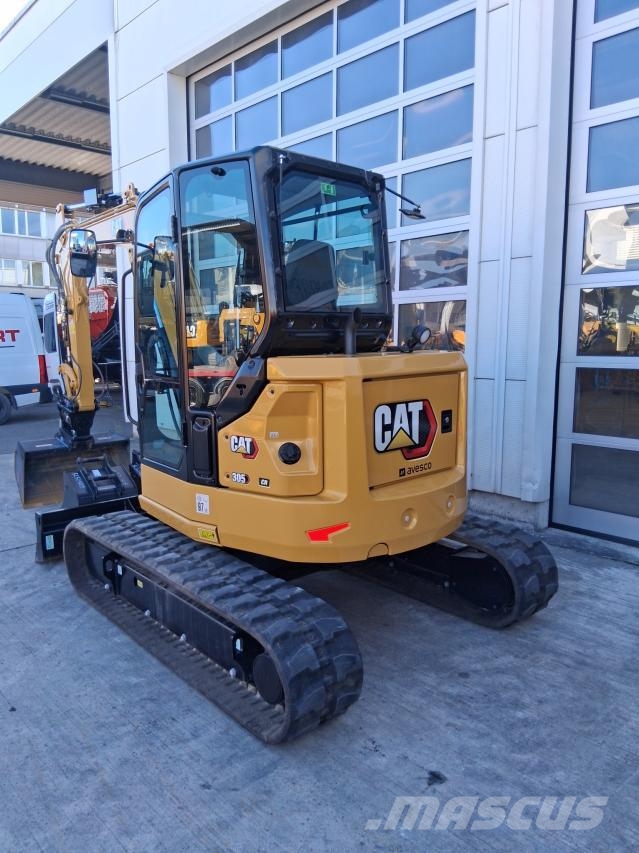 CAT 305 CR / HKS HUM10/S40 hydr. Demo 소형 굴삭기 7톤 미만
