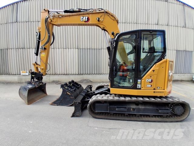 CAT 308 FB / PTS100 HS08 hydr. Demo 소형 굴삭기 7톤 미만