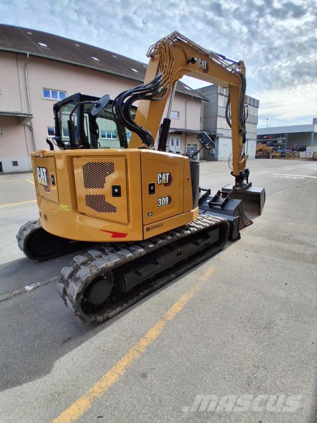 CAT 308 FB / PTS100 HS08 hydr. Demo 소형 굴삭기 7톤 미만