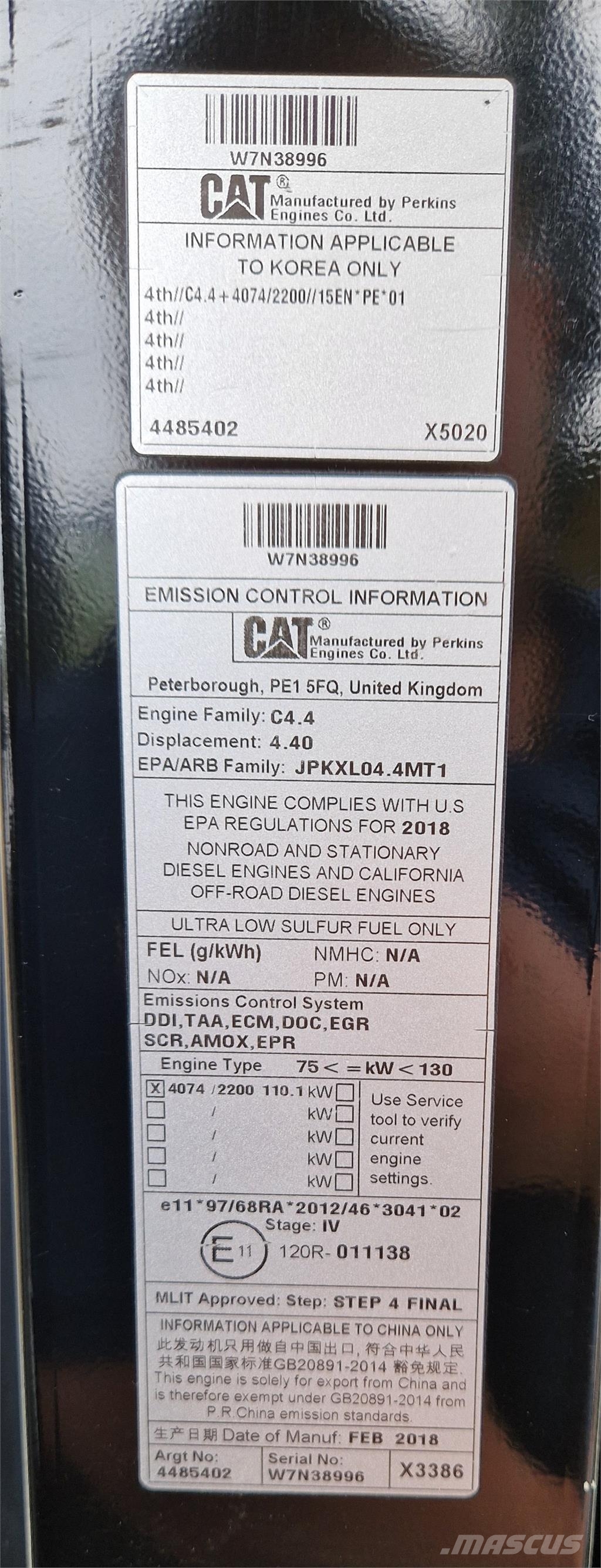 CAT M316F Bouw - Overige