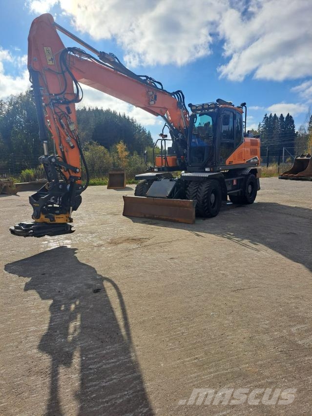 Doosan DX170W-7 Pyöräkaivukoneet