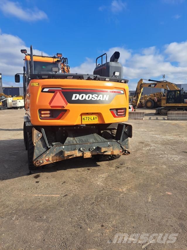 Doosan DX170W-7 Pyöräkaivukoneet