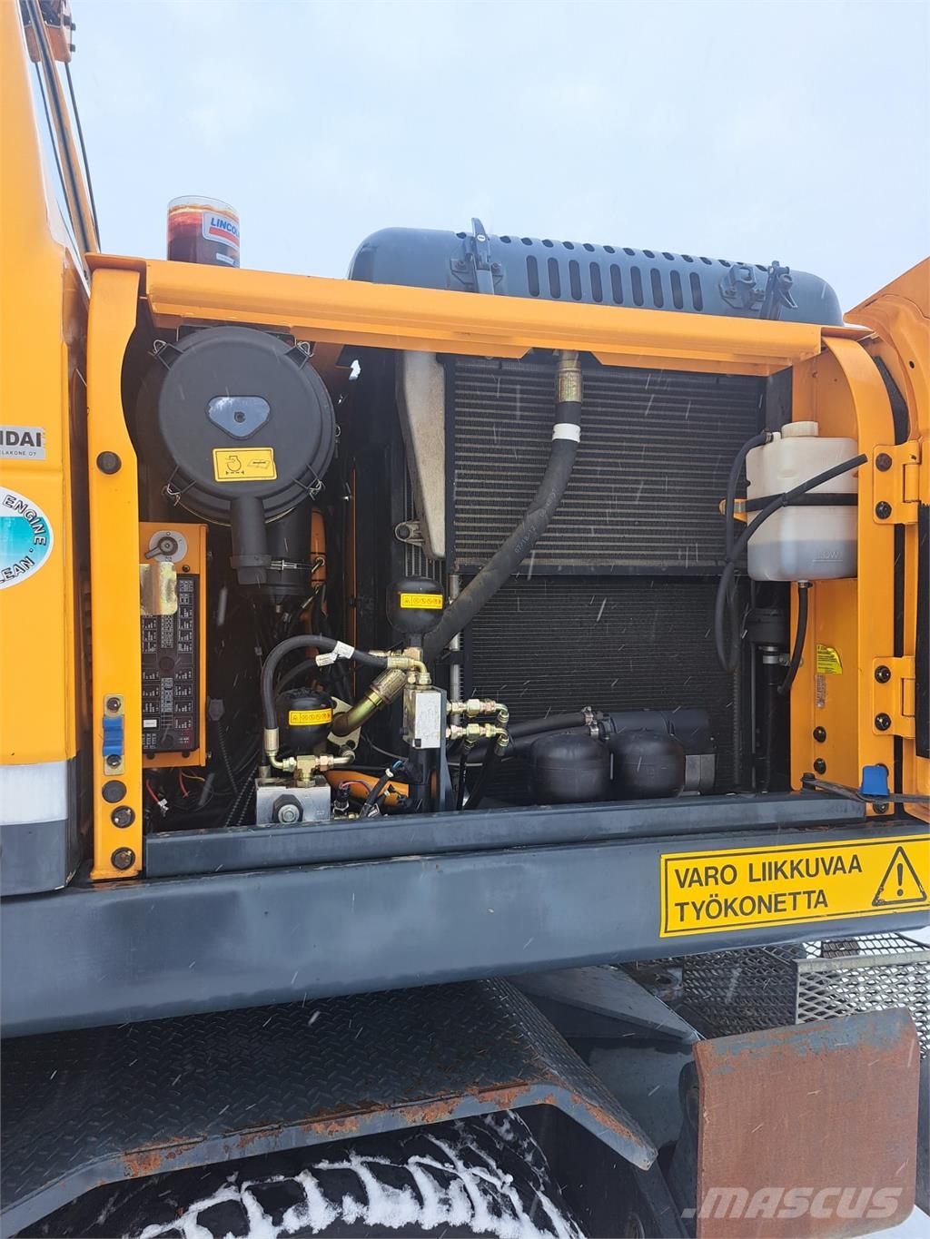 Hyundai Robex170W-9 Escavadoras de rodas