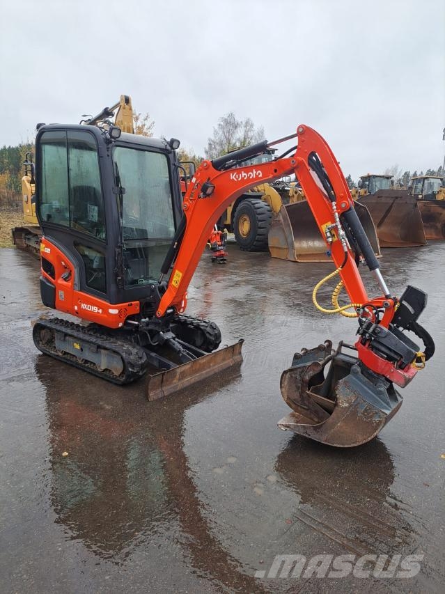 Kubota KX019-4 حفارات صغيرة أقل من 7 طن (حفارات صغيرة)