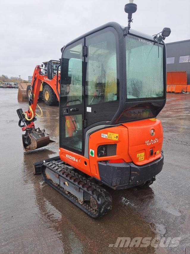Kubota KX019-4 حفارات صغيرة أقل من 7 طن (حفارات صغيرة)