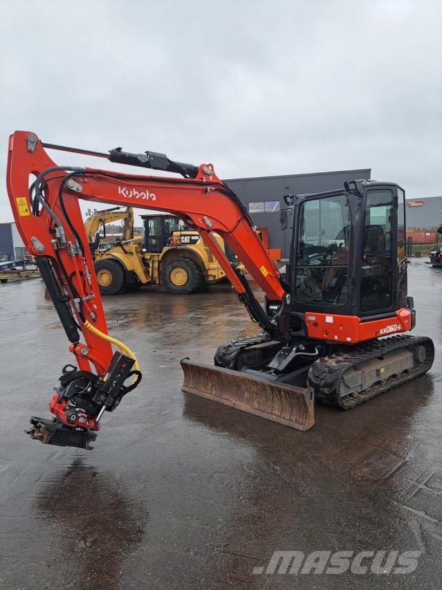Kubota Kx060-5 حفارات صغيرة أقل من 7 طن (حفارات صغيرة)
