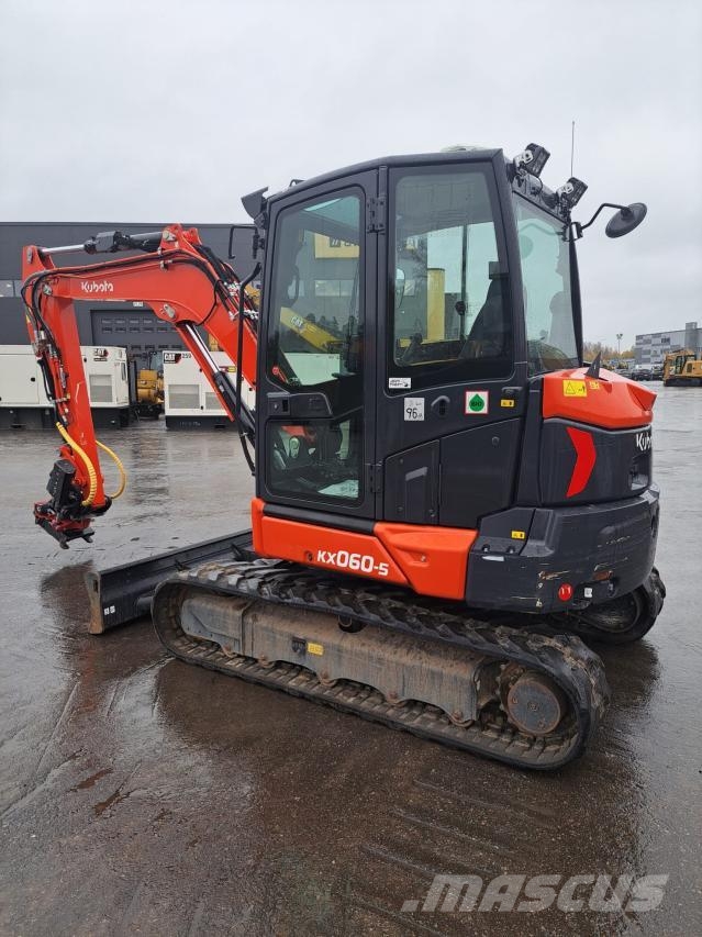 Kubota Kx060-5 حفارات صغيرة أقل من 7 طن (حفارات صغيرة)