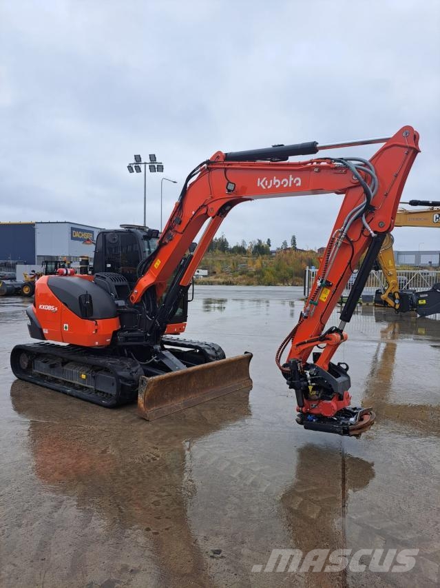 Kubota KX085-5 حفارات صغيرة أقل من 7 طن (حفارات صغيرة)