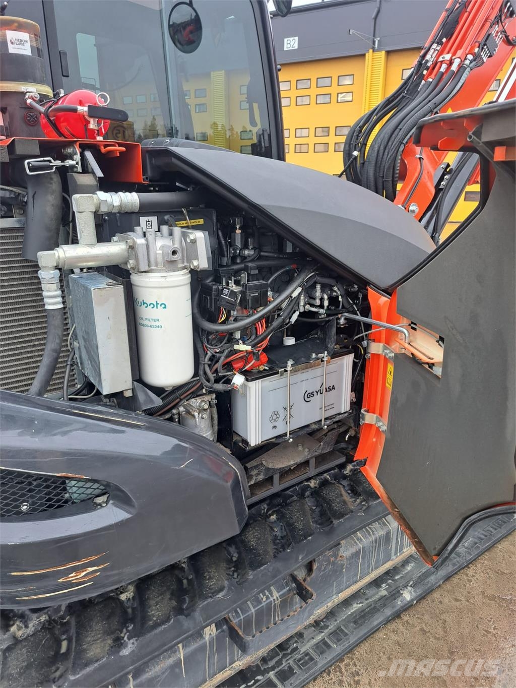 Kubota KX085-5 حفارات صغيرة أقل من 7 طن (حفارات صغيرة)