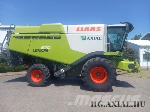 CLAAS Lexion 670 Mietitrebbiatrici