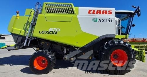 CLAAS Lexion 670 Montana Kombajni